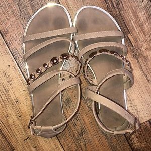 Bamboo Strappy Sandals